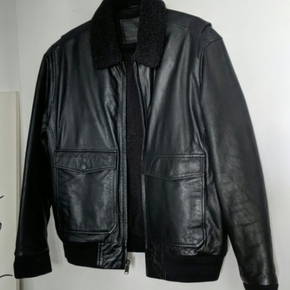Brand New Levi's Leather Bomber